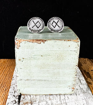 Custom Brand Stud Earrings