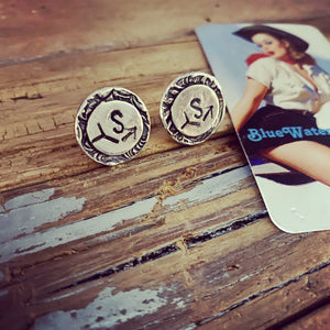 Custom Brand Stud Earrings